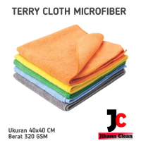 Microfiber Cloth EKSA 40X40 CM 320 GSM ( Tanpa Plastik )