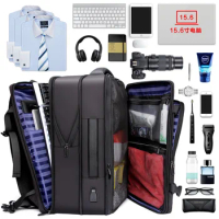 Outdoor Travel Large Capacity Expandable Waterproof Trolley Polyester Computer Business Bag Laptop Backpack