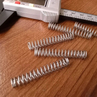 Per Spring Tekan 0,7 mm Bahan Stainles OD 7,5 mm  Panjang 5 cm Termurah