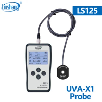 Linshang UV probe UVA-X1 sensor for LS125 UV intensity meter test irradiance for 365nm UVA lamp light source in Aging machine