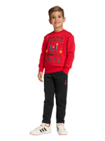 ชุดเซ็ตเด็กเล็กยูนิเซ็กส์ เสื้อแขนยาว + กางเกงวอร์มขายาว 20th Century Fox Home Alone สีแดง