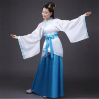 classical hanfu costume women tang male traditional chinese ancient costume woman dance costumes for women chinese folk dance