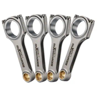 4pcs H-Beam Forged Steel Connecting Rods for Mitsubishi 4G92 w/ARP 2000 Bolts Bielles Conrods 120mm 800hp 4340 Racing Conrods