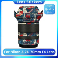 Z 24-70 F4 Decal Skin Vinyl Wrap Film Lens Body Protective Sticker Protector Coat For Nikon Z 24-70mm F4S Z24-70 Z24-70MM