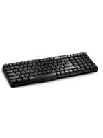 คีย์บอร์ดไร้สาย (สีดำ) รุ่น KB-E1050BK