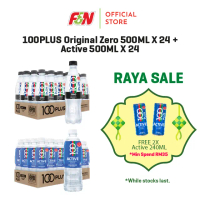 100PLUS Original Zero Bundle [500ML x 24]
