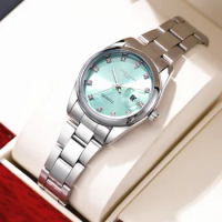 CHRONOS Women's Wristwatch Luxury Fashion Stainless Steel Watch for Ladies Elegant Waterproof Quartz Watches Gifts Reloj Mujer