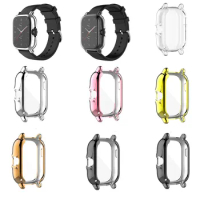 Full Coverage Protective Cover For Amazfit GTS 2 Plating TPU Case For Xiaomi Huami Amazfit GTS2 Smartwatch Protector Frame Shell