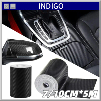 7/10CM*10M Stiker Karbon 5D Lakban Sticker Nano Carbon Anti Gores Pelindung Mobil Sill Plate Pintu S