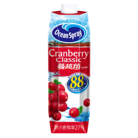 優鮮沛 蔓越莓綜合果汁-經典原味(1000mlx10入)