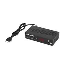 Gorgeri 1080P HD DVB-T2 Voiture TV Box récepteur numérique Mobile 2 Tuners dantenne télécommande 