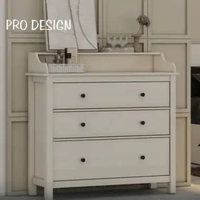Pro Design Liverpool CH3 Lemari Laci / Bufet / Kabinet White Ash