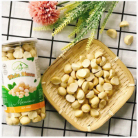 Nhân hạt macca Úc sấy nguyên hạt/ hạt vỡ loại 1 - Nhân hạt macca tách vỏ nhập khẩu ANNUT hũ 250gr/50