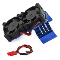Penutup Heatsink Motor Tanpa Berus, untuk Kereta Elektrik, Bahagian RC, Kipas Penyejuk, Sesuai untuk