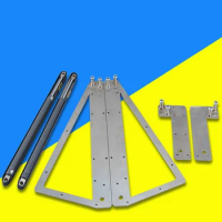 DIY Murphy Wall Bed Mechanism Hydraulic hinge Hidden Bed Hardware Kit Fold Down Bed For 0.9-2m Bed