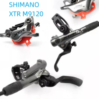 SHIMANO XTR M9120 4 Piston MTB Bike XTR Hidraulic Disc Brake ICE-TECH Left &amp; Right XTR Brake 900-1600MM Better M9000 M9100