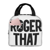 Roger Federer Lunch Bags Insulated Bento Box Portable Lunch Tote Resuable Picnic Bags Cooler Thermal Bag for Woman Student Work