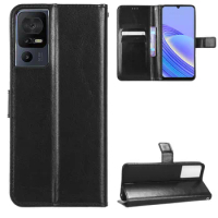 Fashion Wallet PU Leather Case Cover For TCL 40 SE Flip Protective Phone Back Shell With Card Slot Holders TCL 405 406/TCL 40R