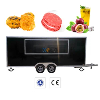 Mobile Uk Compatible Food Trailer Shopping Bag for Carts Mobile French Fries Food Cart Frozen Food Truck