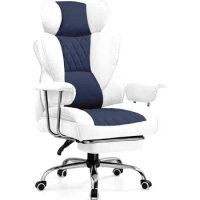GTRACING Gaming Chair,Office Chair with Pocket Spring Lumbar Support, Ergonomic Comfortable Wide Office Desk Computer Chair