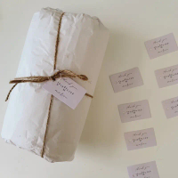 [MINIHOME]  Thankyou Tag Card Kartu Thank You Greeting Card Hang Tag Packaging Aesthetic Korea Perse
