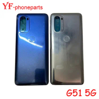 AAAA Quality For Motorola Moto G51 5G Back Battery Cover Rear Panel Door Housing Case Repair Parts
