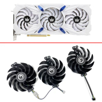 3PCS Cooling Fan KFA2 RTX3080 3070 TI HOF GPU FAN For GALAXY GeForce RTX 3080 Ti HOF Pro RTX 3070 Ti HOF Pro video card fans