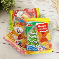 【BIBICA】聖誕QQ軟糖 (聖誕Q軟糖 小熊造型軟糖 軟糖) 180g/900g (聖誕節糖果)