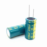 1pcs/lot 63V 4700UF aluminum electrolytic capacitor size 22*40 4700UF 63V4700uf 20%