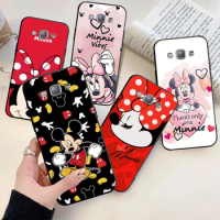 Mickey Mouse Cartoon For Samsung Galaxy A9 A8 Star A9S A7 A6 A5 A3 Plus 2018 2017 2016 Silicone Soft Black Phone Case Cover