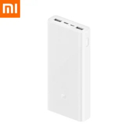 Xiaomi Portable Power Bank for Phone 2-Way USB C Mi Powerbank 3 Quick Charging PLM18ZM 18W 20000mAh