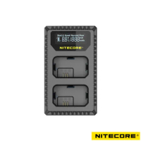 Nitecore USN1 雙槽LCD螢幕顯示USB充電器 For Sony 索尼 NP-FW50 快充 相機座充 公司貨
