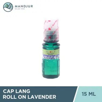 Minyak Eucalyptus Aromatherapy Cap Lang Roll On Lavender 15 mL - Pereda Kembung dan Masuk Angin
