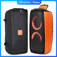 Waterproof Speaker Shoulder Bags Large Capacity Speaker Protection Case Storage Bag with Adjustable Strap for JBL Partybox 710