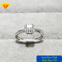 Cincin Emas Putih 019 Kadar Emas 750