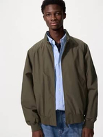 UNIQLO Jaket Harrington Jacket PRIA OLIVE S