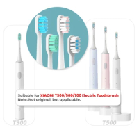 Replacement Toothbrush Heads For Xiaomi T300 T500 T700 Sonic Electric Teeth Brush Mijia Nozzles With Dust Cover Vacuum Packaging