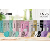 Masker KN95 6ply 1pack isi 10pcs SHUMU Pink