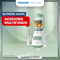 Philips Philips Blender 5000 Series Plastik 2L HR2221/30 - Hijau