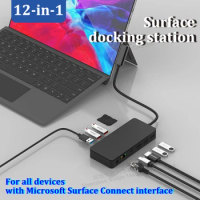 MST HUB USB Connect Dock 2x HDMI Mini DP 4K 60HZ for Microsoft Surface Pro Surface Book Surface Go Surface Laptop Accessories