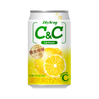 【黑松】黑松汽水C&C氣泡飲-檸檬口味330mlx24入/箱