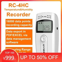 Temukan Elitech RC-4HC Data Logger Humidity Temperature ORI RC4-HC RC4HC Thermometer Hygrometer Term