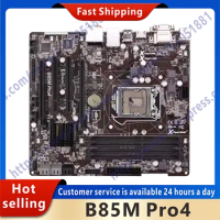 Used B85M Pro4 desktop motherboard B85 LGA 1150 for Core i7 i5 i3 SATA3 USB3.0 original motherboard