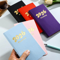 Sách Lịch Anh, Thông Số Kỹ Thuật A6, 2026, 64 Tờ, Lịch Da 128 Trang, Sổ Kế Hoạch Hàng Ngày 365 Ngày