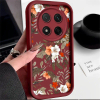 เคสโทรศัพท์พร้อมดอกไม้, สำหรับ Honor Magic7 Lite, Honor X9c, และ Honor X60 Pro, ป้องกันการตก, กันกระ