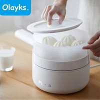 Olayks Split Type Electric Cooker 1.8L Portable Multifunctional Home Kitchen Appliances For Office Dormitory 220V-240V