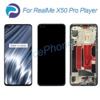 for RealMe X50 Pro Player LCD Screen + Touch Digitizer Display 2400*1080 RMX2072 X50 Pro Player LCD Screen Display