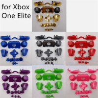 54sets Full Set Button Replacement For Xbox One Elite Dpad ABXY Trigger Button Grips Stick Parts for Xboxone Elite Controller