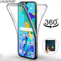 360 Full Body Silicone Soft Case For Huawei P30 P40 P20 P10 P9 Lite Mate 20 Pro P Smart 2019 Y6 Honor 8A Cover