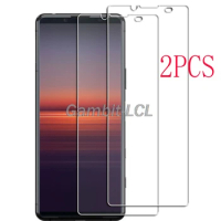 For Sony Xperia 5 II Tempered Glass Protective ON Xperia5 II SO-52A 6.1inch Screen Protector Phone Cover Film